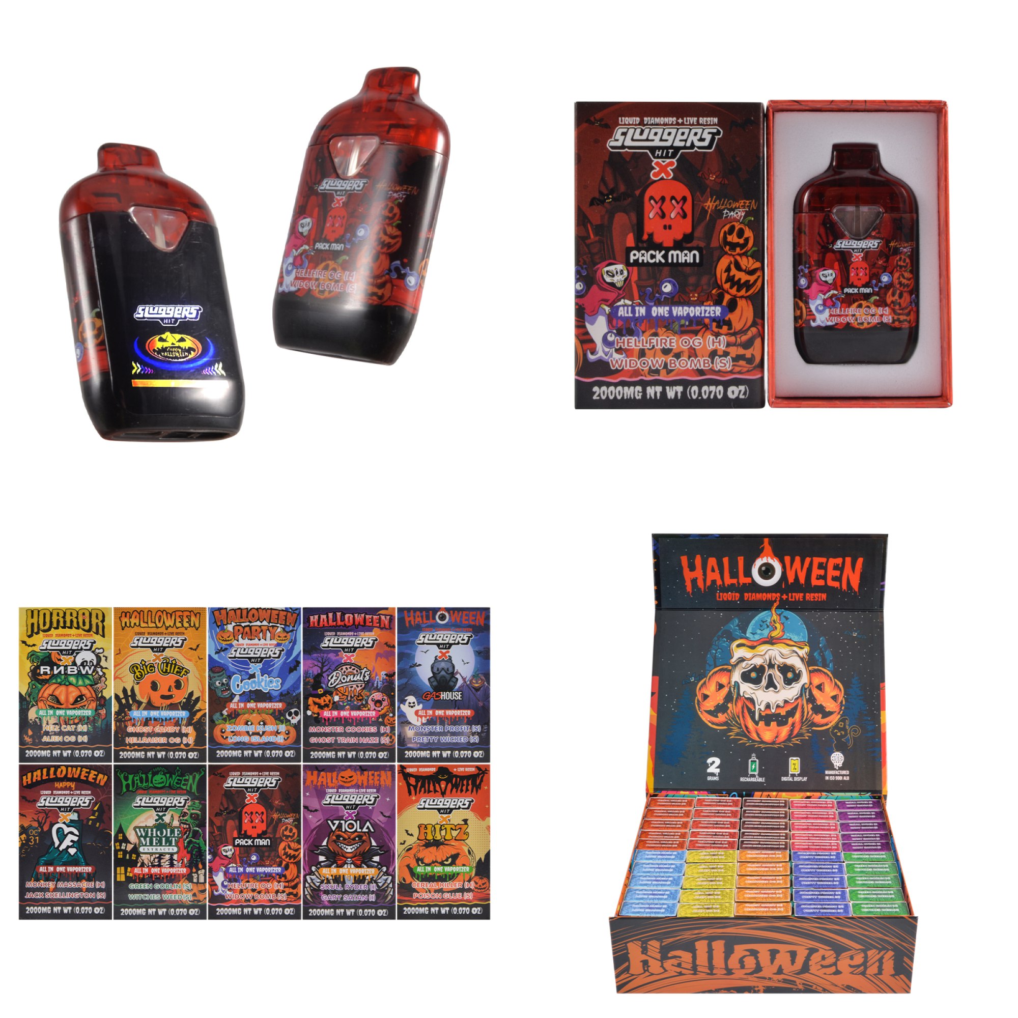 2G Dual Sluggers Halloween Edition